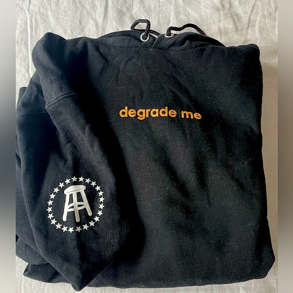 Champion Tops Medium Black Degrade Me Call Her Daddy Barstool